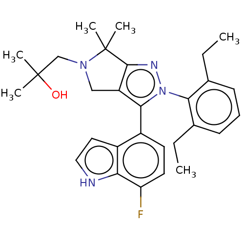 Chemical structure of BindingDB Monomer ID 445604