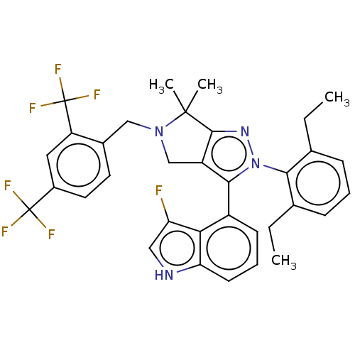 Chemical structure of BindingDB Monomer ID 445605