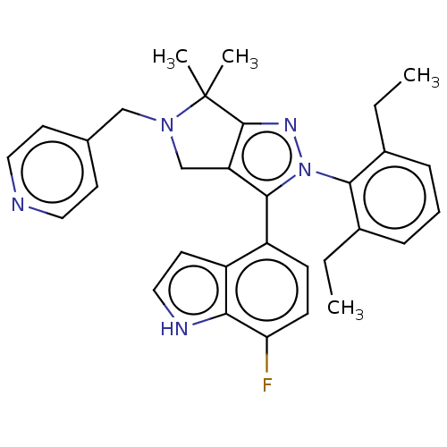 Chemical structure of BindingDB Monomer ID 445609