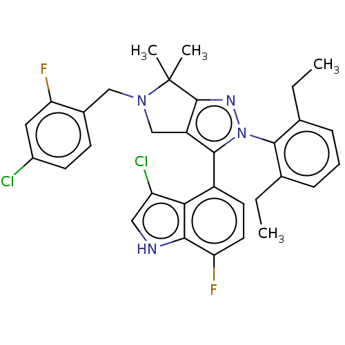 Chemical structure of BindingDB Monomer ID 445610