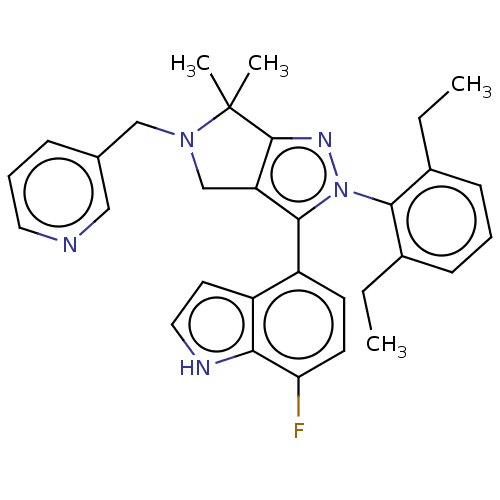Chemical structure of BindingDB Monomer ID 445611