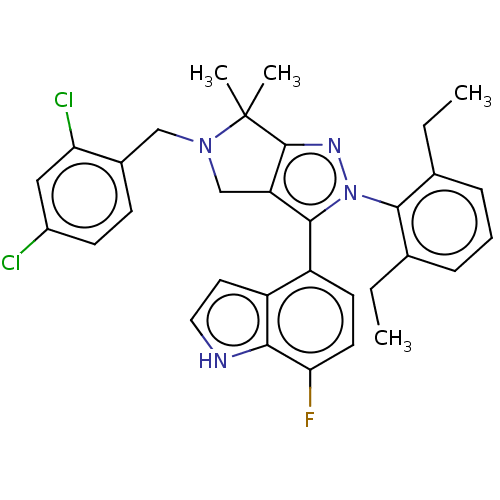 Chemical structure of BindingDB Monomer ID 445615