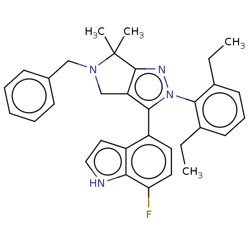 Chemical structure of BindingDB Monomer ID 445616