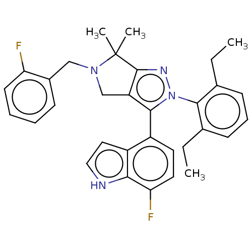 Chemical structure of BindingDB Monomer ID 445617