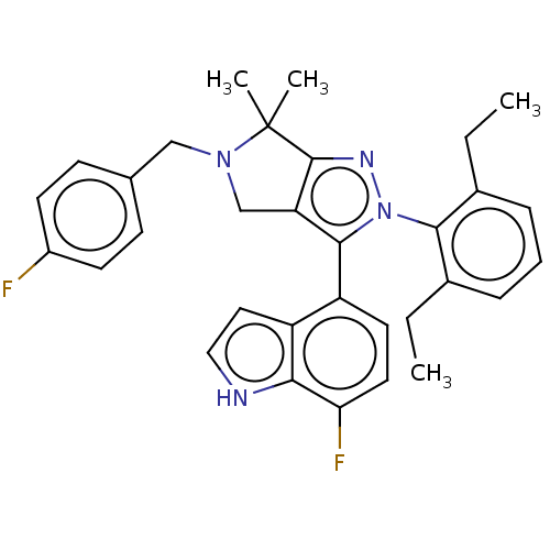 Chemical structure of BindingDB Monomer ID 445618