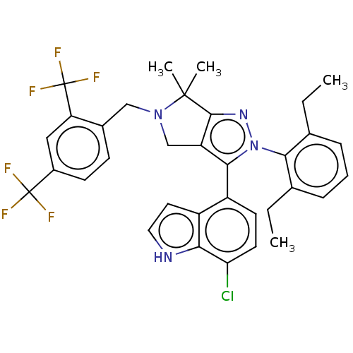 Chemical structure of BindingDB Monomer ID 445619