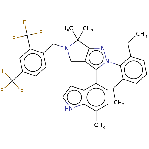 Chemical structure of BindingDB Monomer ID 445620