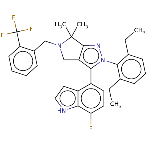 Chemical structure of BindingDB Monomer ID 445624