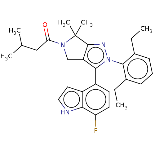 Chemical structure of BindingDB Monomer ID 445625