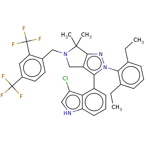 Chemical structure of BindingDB Monomer ID 445629