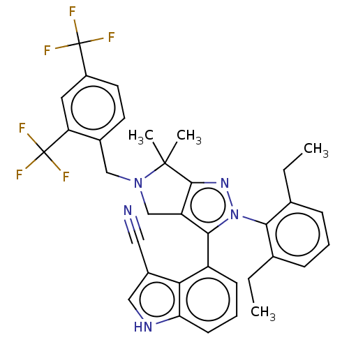 Chemical structure of BindingDB Monomer ID 445631