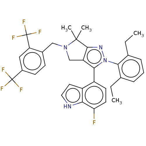 Chemical structure of BindingDB Monomer ID 445634
