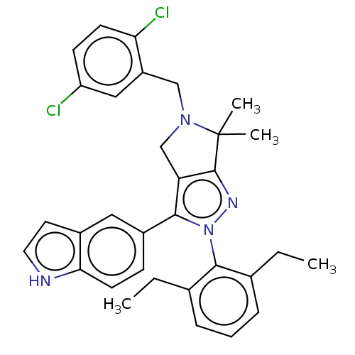 Chemical structure of BindingDB Monomer ID 445641