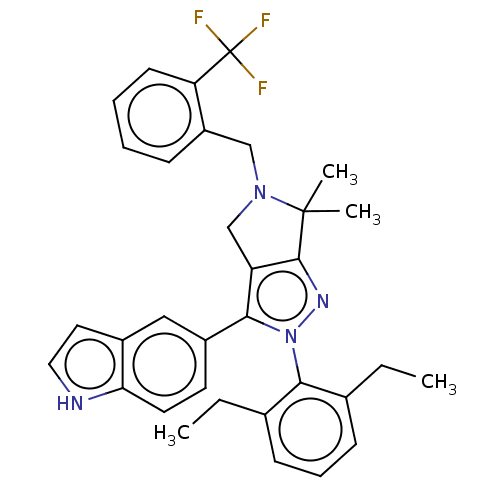 Chemical structure of BindingDB Monomer ID 445642