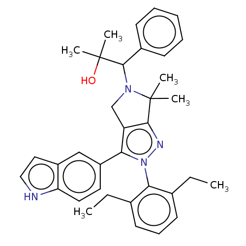 Chemical structure of BindingDB Monomer ID 445644