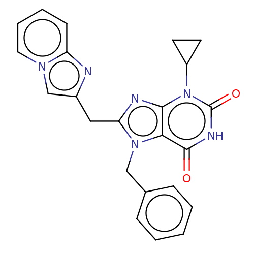 Chemical structure of BindingDB Monomer ID 445686