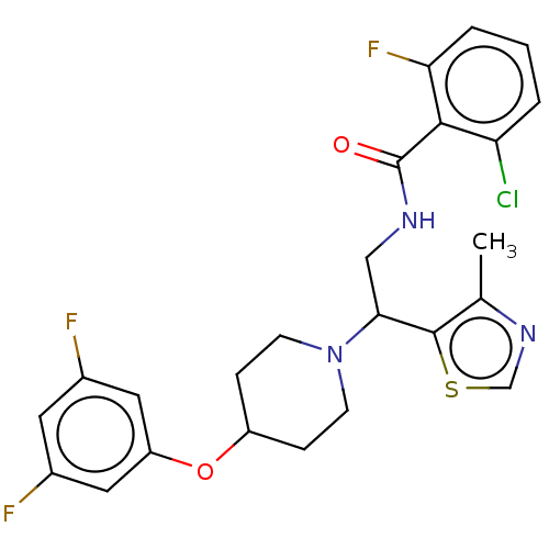 Chemical structure of BindingDB Monomer ID 446073