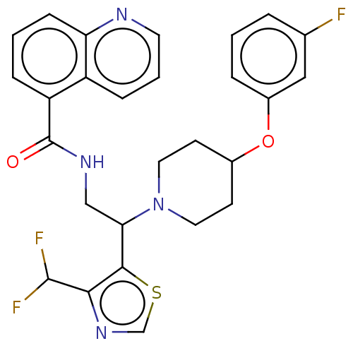 Chemical structure of BindingDB Monomer ID 446102