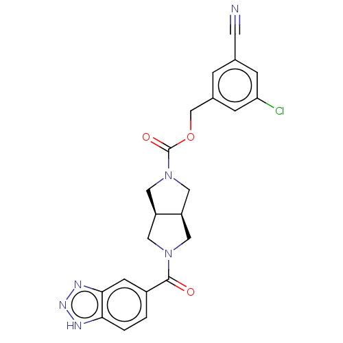 Chemical structure of BindingDB Monomer ID 446157