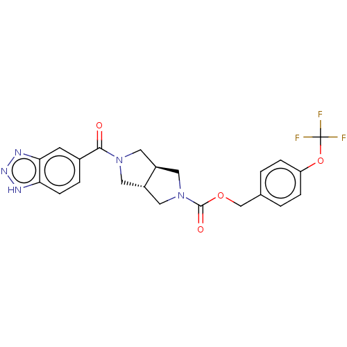 Chemical structure of BindingDB Monomer ID 446169