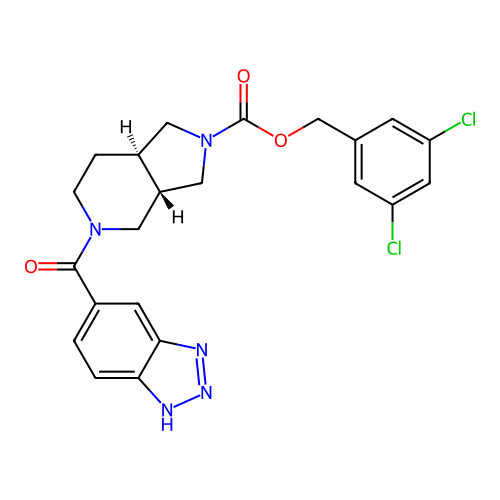 Chemical structure of BindingDB Monomer ID 446202