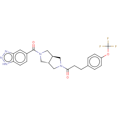 Chemical structure of BindingDB Monomer ID 446249