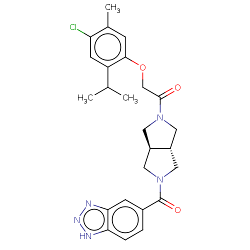 Chemical structure of BindingDB Monomer ID 446269