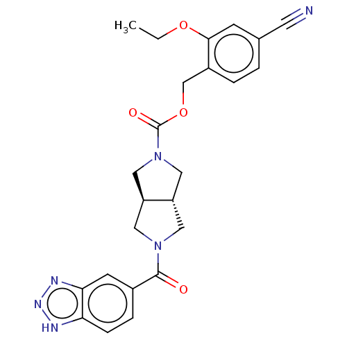 Chemical structure of BindingDB Monomer ID 446361