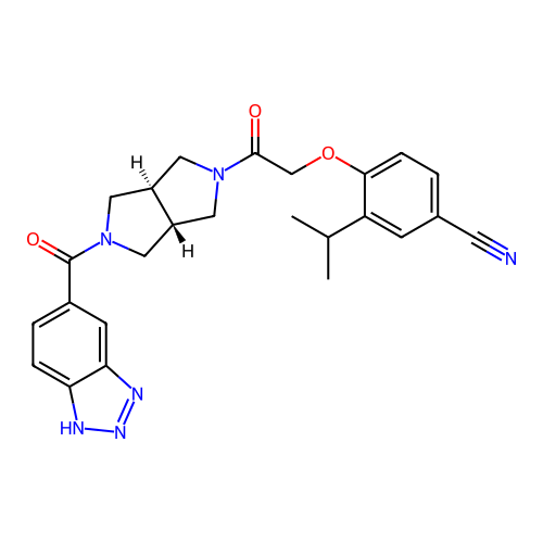 Chemical structure of BindingDB Monomer ID 446424
