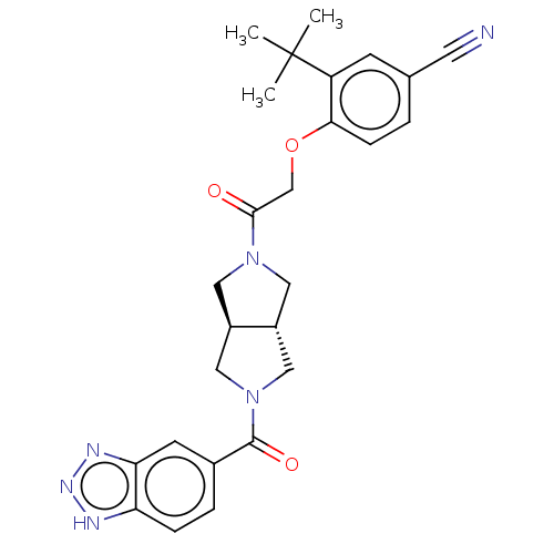 Chemical structure of BindingDB Monomer ID 446434