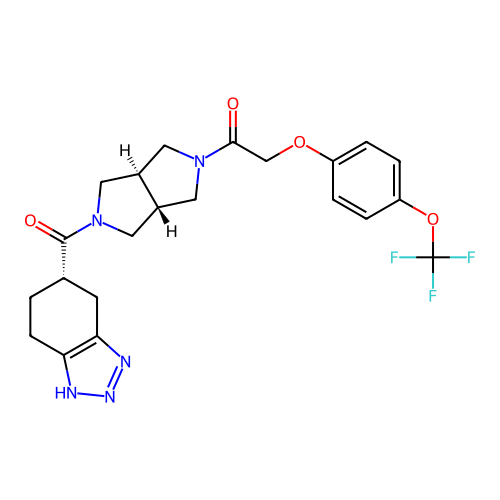 Chemical structure of BindingDB Monomer ID 446436