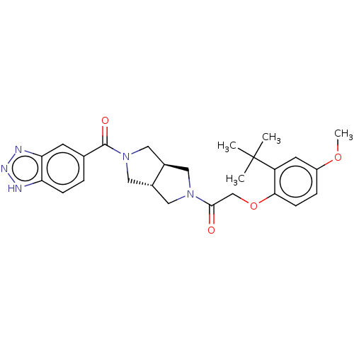 Chemical structure of BindingDB Monomer ID 446438