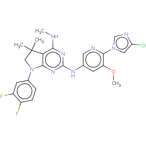 Chemical structure of BindingDB Monomer ID 446524