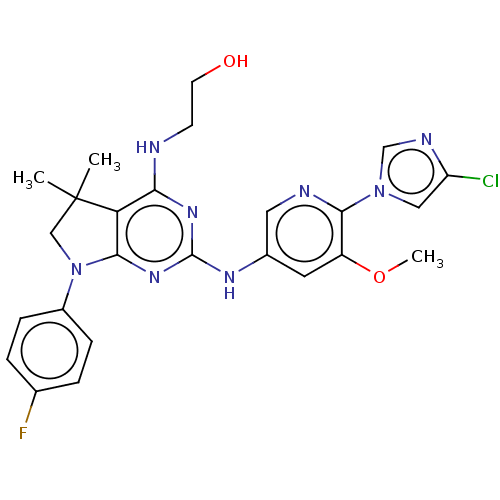 Chemical structure of BindingDB Monomer ID 446540