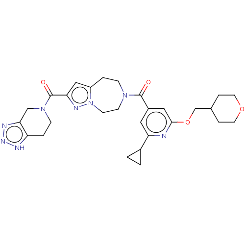 Chemical structure of BindingDB Monomer ID 446574
