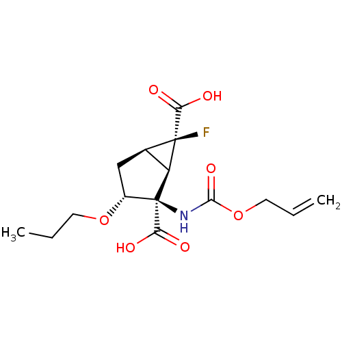 Chemical structure of BindingDB Monomer ID 446702