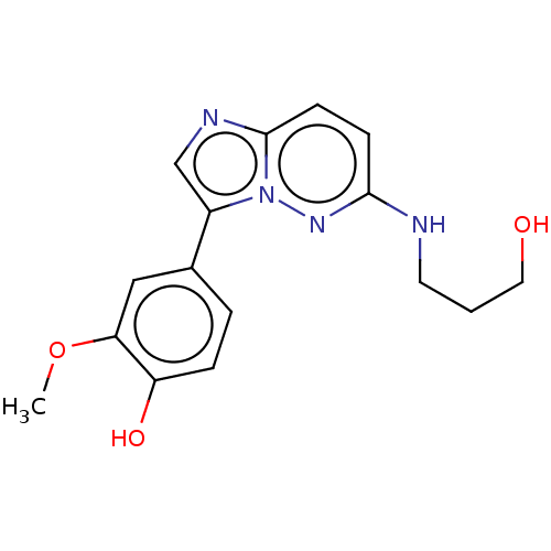 Chemical structure of BindingDB Monomer ID 446750