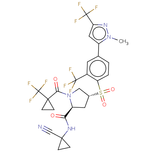 Chemical structure of BindingDB Monomer ID 446862