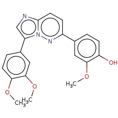 Chemical structure of BindingDB Monomer ID 447025