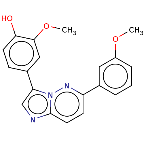 Chemical structure of BindingDB Monomer ID 447071
