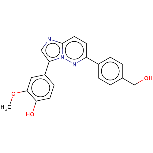 Chemical structure of BindingDB Monomer ID 447112