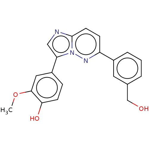 Chemical structure of BindingDB Monomer ID 447125