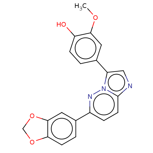 Chemical structure of BindingDB Monomer ID 447155