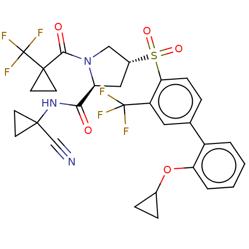 Chemical structure of BindingDB Monomer ID 447282