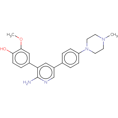 Chemical structure of BindingDB Monomer ID 447334