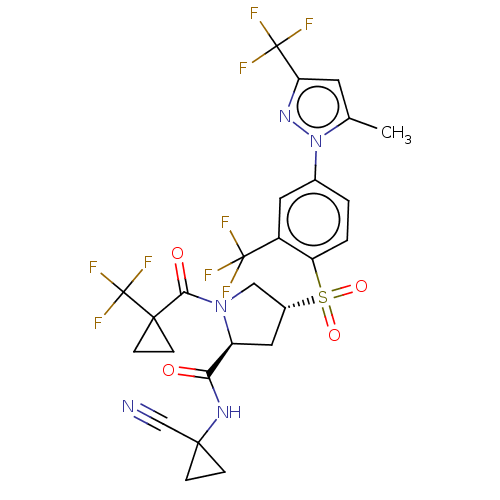 Chemical structure of BindingDB Monomer ID 447415