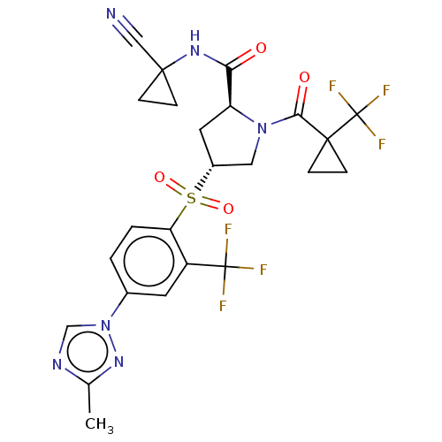 Chemical structure of BindingDB Monomer ID 447416