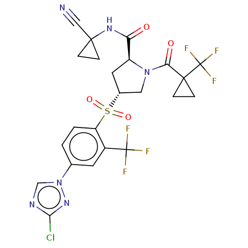 Chemical structure of BindingDB Monomer ID 447422