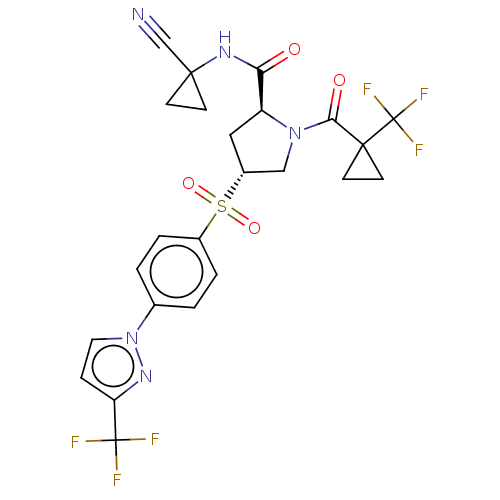 Chemical structure of BindingDB Monomer ID 447427