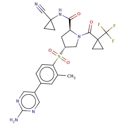 Chemical structure of BindingDB Monomer ID 447436
